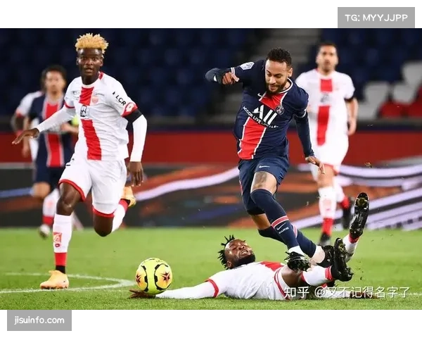 摩纳哥1-1战平巴黎圣日耳曼，终结后者联赛八连胜